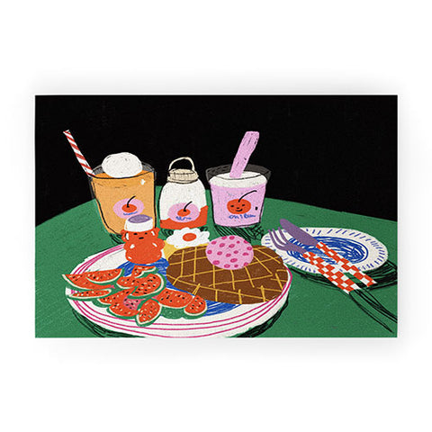 Gigi Rosado Milkshakes Welcome Mat