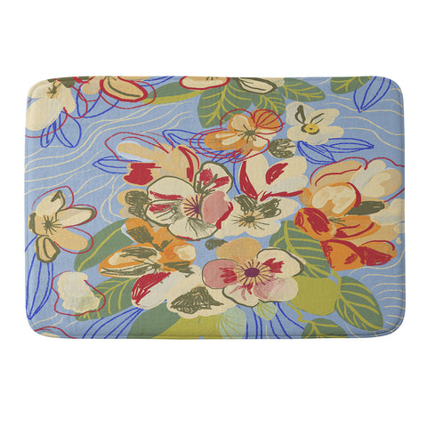 Gigi Rosado Morning oasis Memory Foam Bath Mat