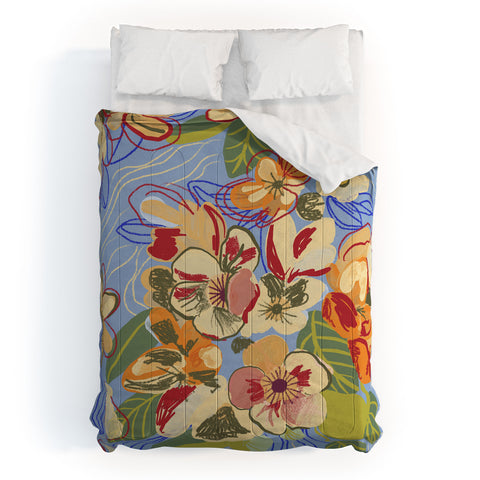 Gigi Rosado Morning oasis Comforter