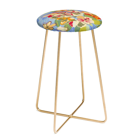 Gigi Rosado Morning oasis Counter Stool