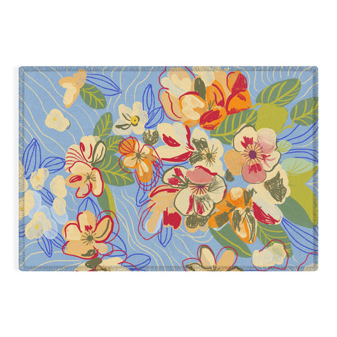 Gigi Rosado Morning oasis Outdoor Rug