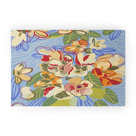 Gigi Rosado Morning oasis Welcome Mat