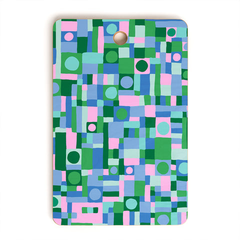 Gigi Rosado Mozaika 2 Cutting Board Rectangle