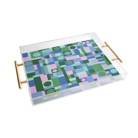 Gigi Rosado Mozaika 2 Acrylic Tray