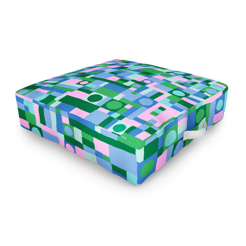 Gigi Rosado Mozaika 2 Outdoor Floor Cushion