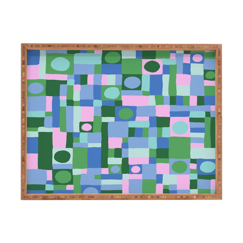 Gigi Rosado Mozaika 2 Rectangular Tray