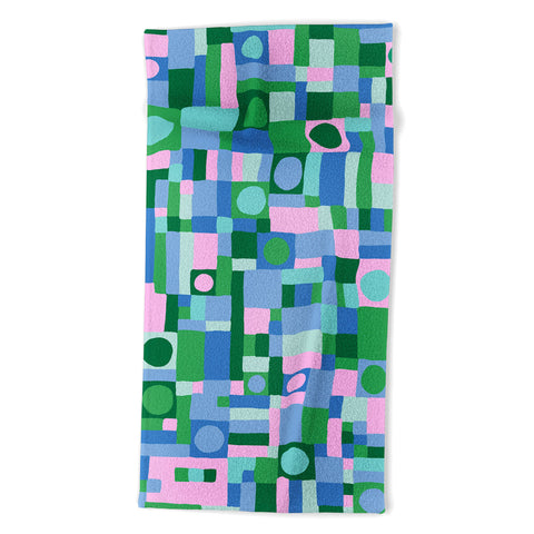 Gigi Rosado Mozaika 2 Beach Towel