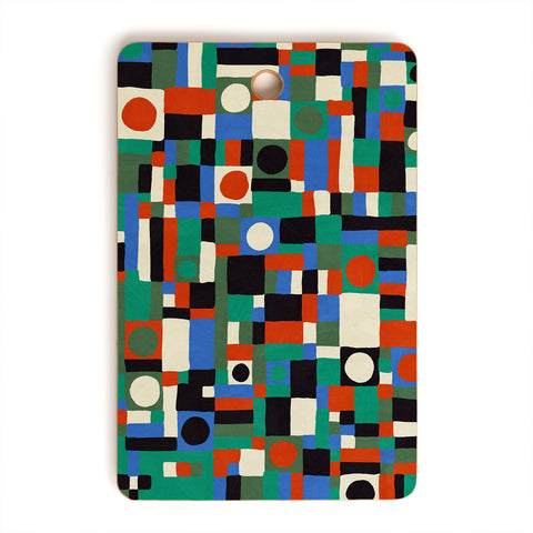 Gigi Rosado Mozaika Cutting Board Rectangle