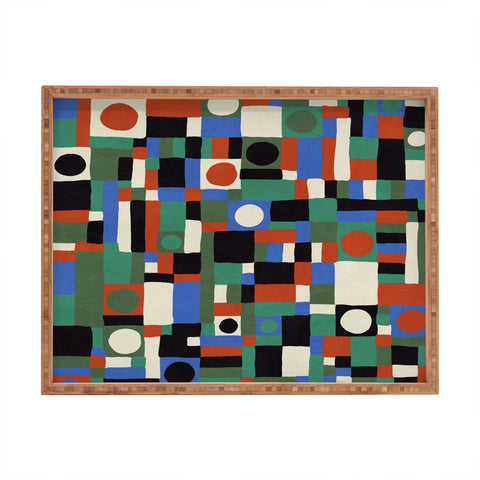 Gigi Rosado Mozaika Rectangular Tray