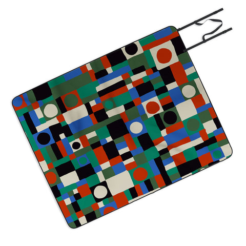 Gigi Rosado Mozaika Picnic Blanket