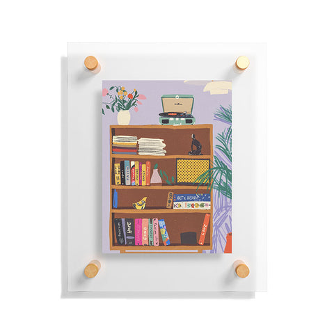 Gigi Rosado My library Floating Acrylic Print
