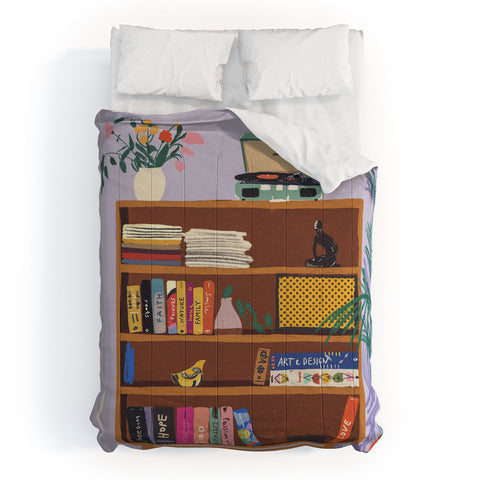 Gigi Rosado My library Comforter