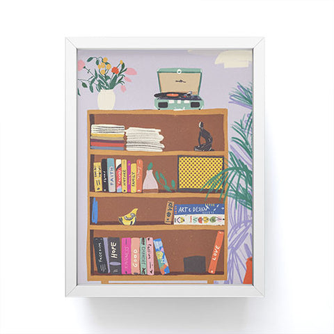 Gigi Rosado My library Framed Mini Art Print