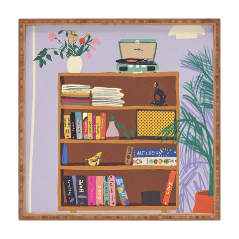 Gigi Rosado My library Square Tray