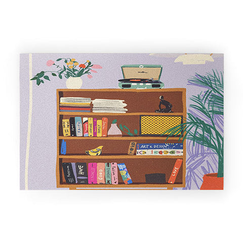 Gigi Rosado My library Welcome Mat