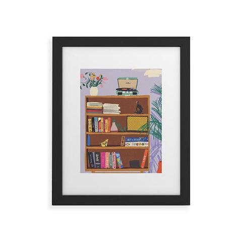 Gigi Rosado My library Framed Art Print