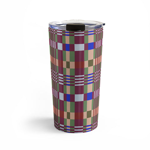 Gigi Rosado Natural haze check Travel Mug