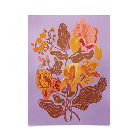 Gigi Rosado Orange flowers I Poster