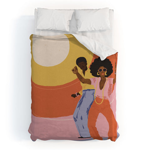 Gigi Rosado Party Like Its 1979 Duvet Cover