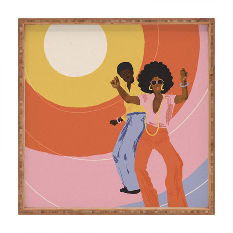 Gigi Rosado Party Like Its 1979 Square Tray