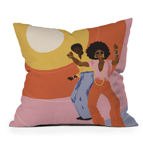 Gigi Rosado Party Like Its 1979 Throw Pillow