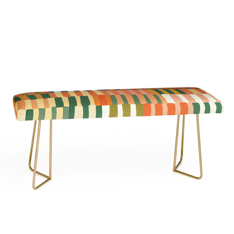 Gigi Rosado Pastel Mosaic 2 Bench