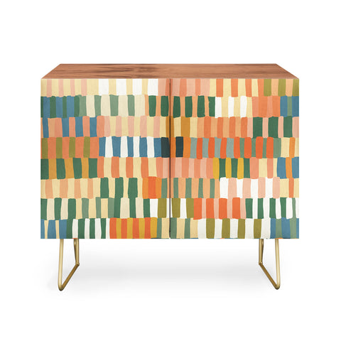 Gigi Rosado Pastel Mosaic 2 Credenza