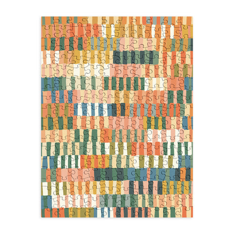 Gigi Rosado Pastel Mosaic 2 Puzzle