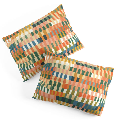 Gigi Rosado Pastel Mosaic 2 Pillow Shams