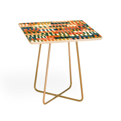 Gigi Rosado Pastel Mosaic 2 Side Table