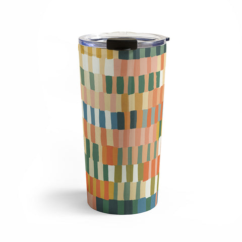 Gigi Rosado Pastel Mosaic 2 Travel Mug