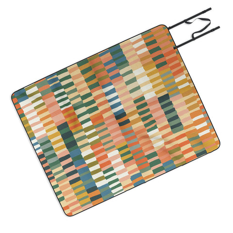Gigi Rosado Pastel Mosaic 2 Picnic Blanket