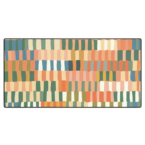 Gigi Rosado Pastel Mosaic 2 Desk Mat
