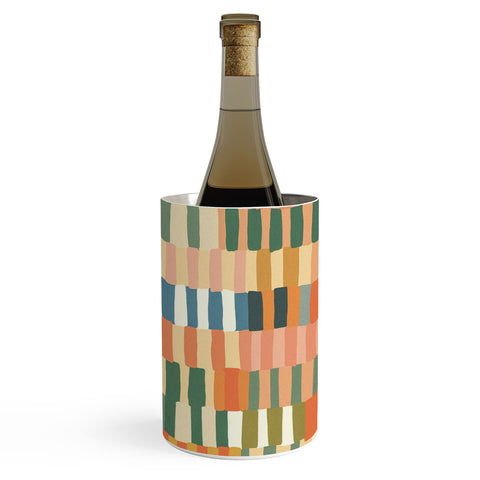 Gigi Rosado Pastel Mosaic 2 Wine Chiller