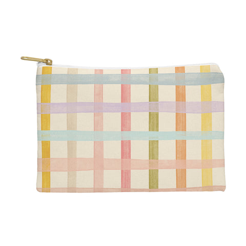 Gigi Rosado Pastel plaid I Pouch