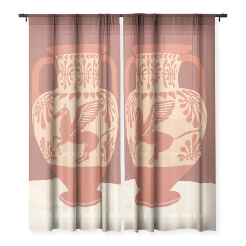 Gigi Rosado Pegasus vase Sheer Non Repeat