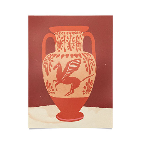 Gigi Rosado Pegasus vase Poster