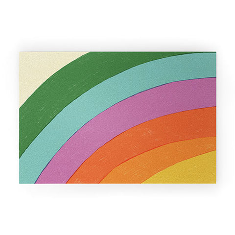 Gigi Rosado Rainbow IV Welcome Mat