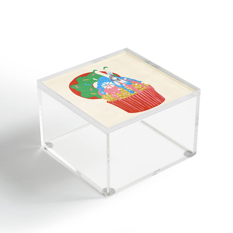 Gigi Rosado Ski cupcake Acrylic Box