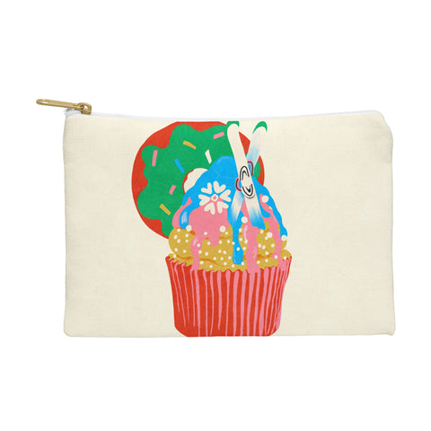 Gigi Rosado Ski cupcake Pouch