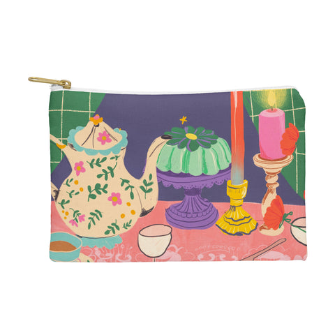 Gigi Rosado Spaghetti dinner date Pouch