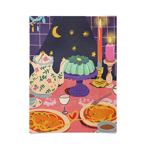 Gigi Rosado Spaghetti dinner date Poster