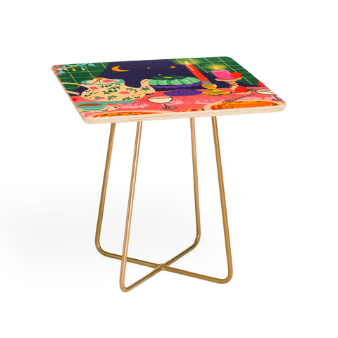 Gigi Rosado Spaghetti dinner date Side Table