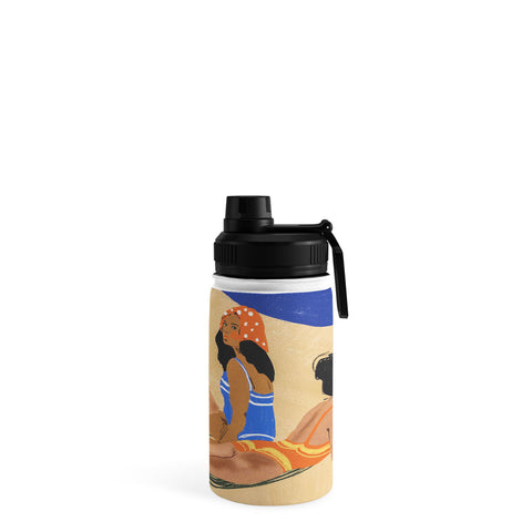 Gigi Rosado Summer on the beach Water Bottle