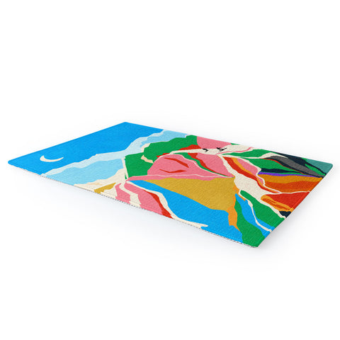 Gigi Rosado Summit dreams Area Rug