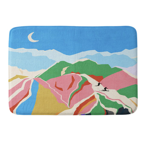 Gigi Rosado Summit dreams Memory Foam Bath Mat
