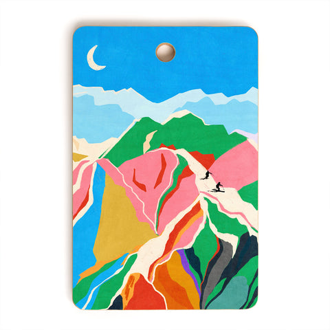 Gigi Rosado Summit dreams Cutting Board Rectangle