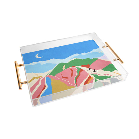 Gigi Rosado Summit dreams Acrylic Tray