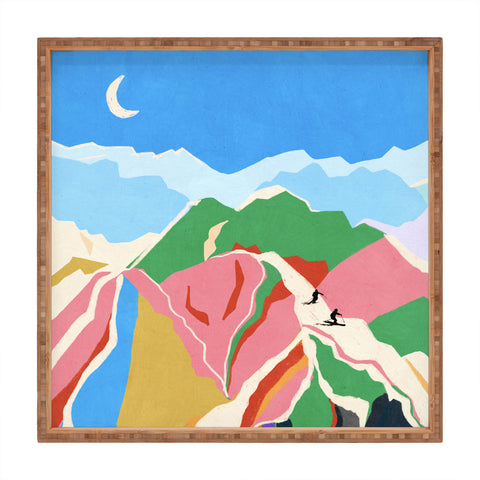 Gigi Rosado Summit dreams Square Tray