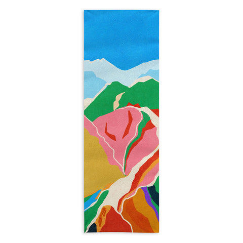 Gigi Rosado Summit dreams Yoga Towel